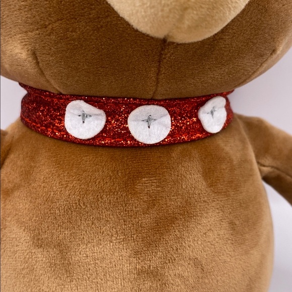 pop! Plush Reindeer Christmas Stuffed Animal Soft Sparkle Collar Gift Stocking - Picture 3 of 8